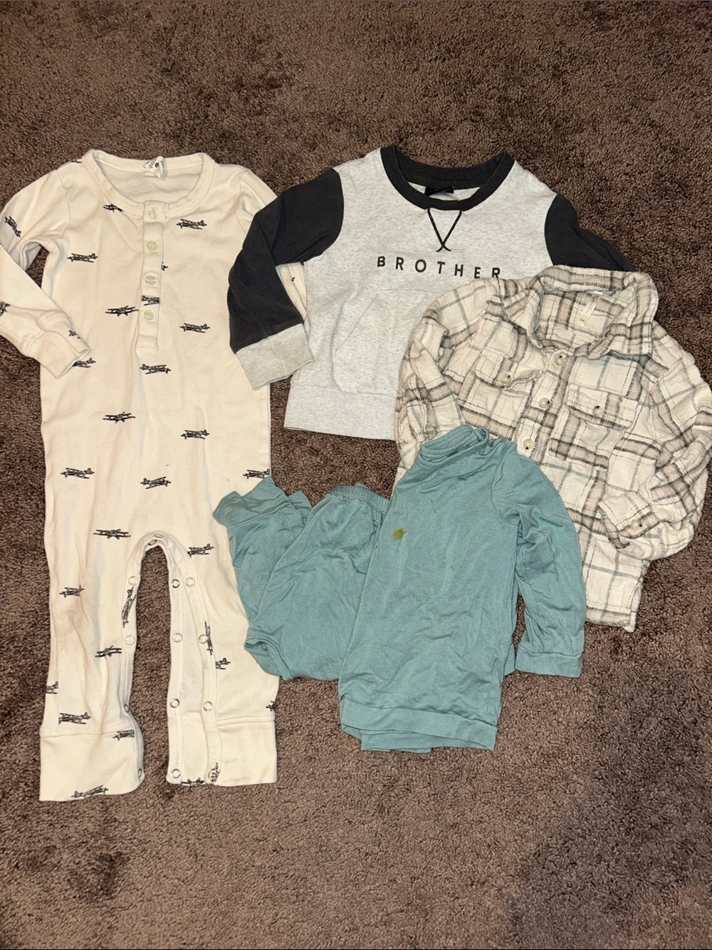 Toddler boys 2T Kate Quinn, Rylee & cru, bunny knots velveteen, & Little Bipsy